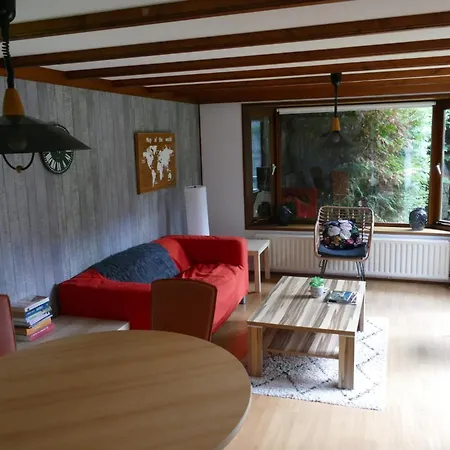 キャンプ場 Houten Sasseltermillen Woltzdal